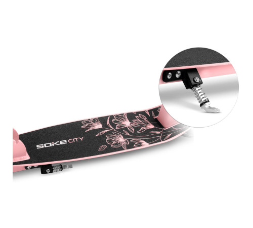 Hulajnoga Soke City czarno - różowa