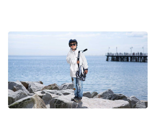 Самокат Soke City 1612 сірий