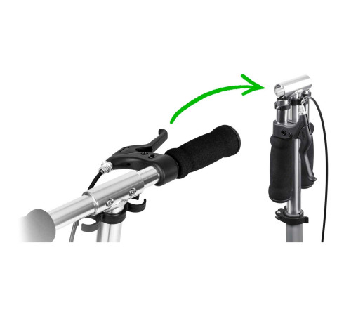 Самокат Soke City 1612 сірий