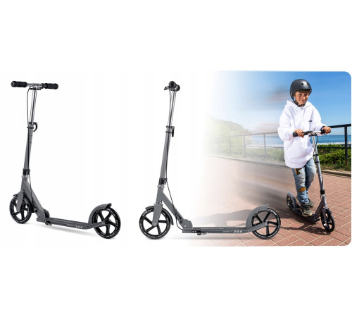 Самокат Soke City 1612 сірий