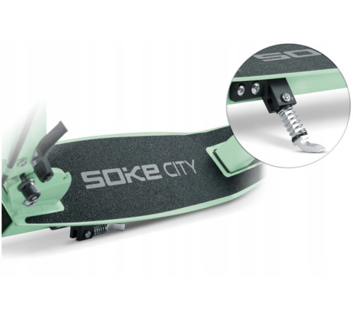 Самокат Soke City 1613 м'ятний
