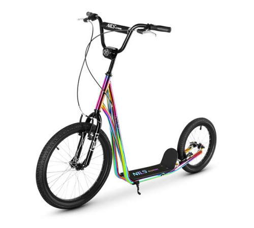 Самокат NILS EXTREME WH10212, різнокольоровий