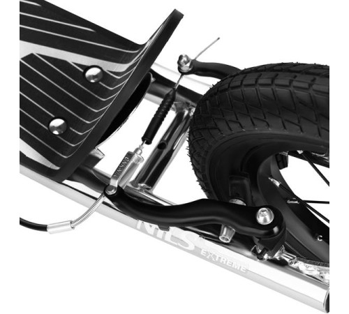 Самокат NILS EXTREME WH10121, чорно-сірий