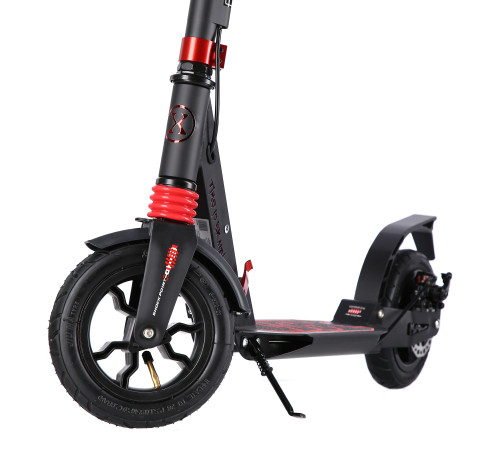 Самокат NILS EXTREME HM209T чорно-червоний