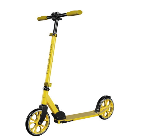 Самокат Hudora BigWheel Up 200, жовтий