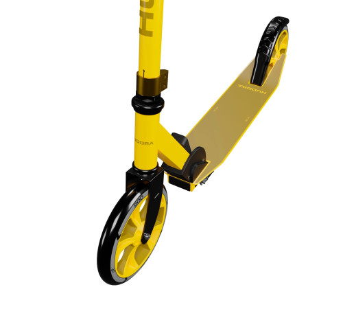 Самокат Hudora BigWheel Up 200, жовтий