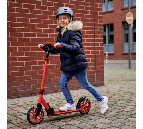 Самокат Hudora BigWheel Up 200, червоний