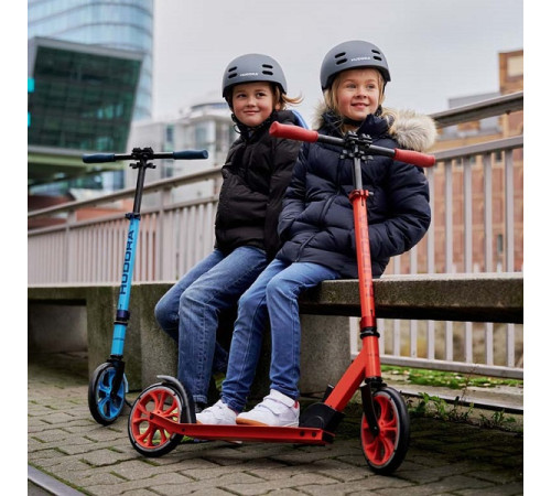 Самокат Hudora BigWheel Up 200, червоний