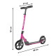 Самокат Hudora BigWheel Start 200, фіолетовий