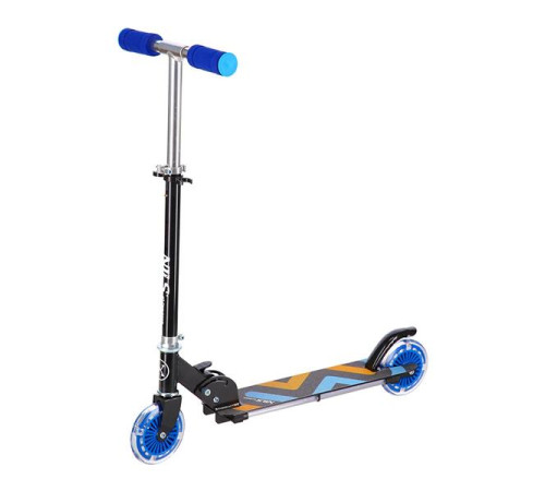 Самокат складний Nils Extreme HD025, чорно-синій