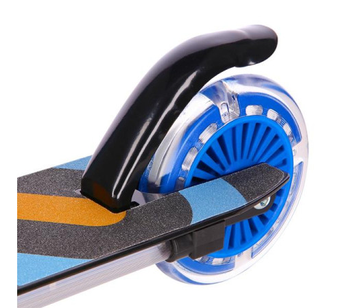 Самокат складний Nils Extreme HD025, чорно-синій