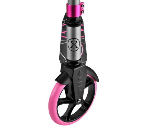 Самокат складний Nils Extreme HM127 сіро-рожевий