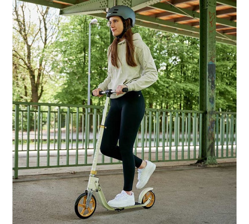 Самокат HUDORA BIGWHEEL 215 (14127) бежевий