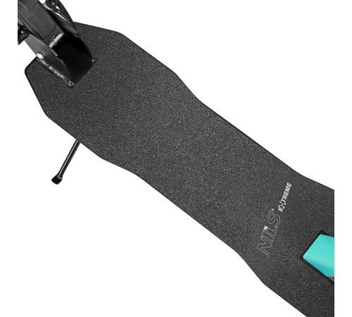 Самокат складний Nils Extreme HM183, чорно-блакитний