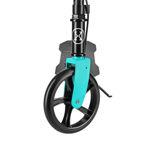 Самокат складний Nils Extreme HM183, чорно-блакитний