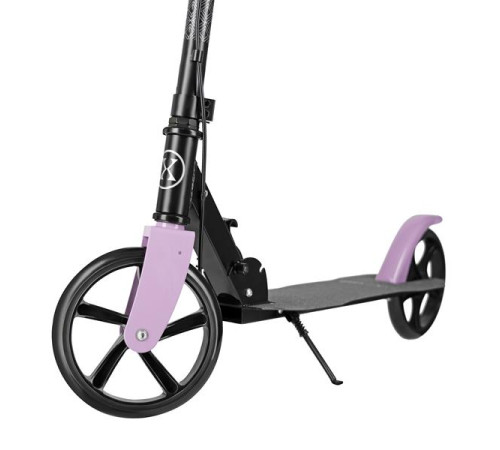 Самокат складний Nils Extreme HM183, чорно-фіолетовий