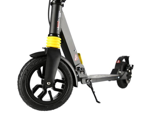 Самокат складний Nils Extreme HM208T, чорно-жовтий