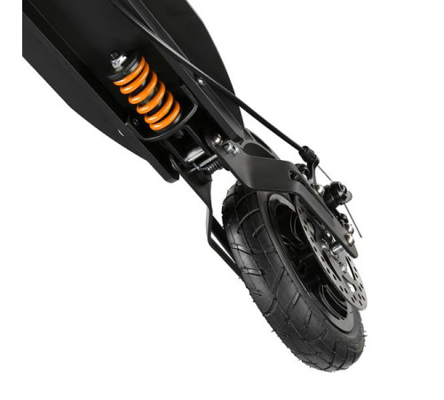 Самокат складний Nils Extreme HM208T, чорно-жовтий