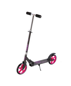Самокат складний Nils Extreme HM603, чорно-рожевий