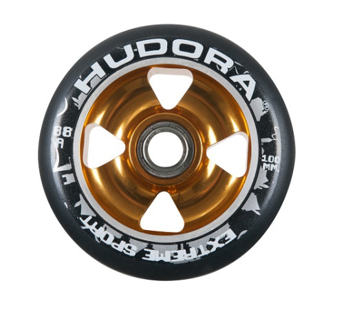 Трюковий самокат HUDORA Stunt XR-25 (14027) золотий Трюковий самокат HUDORA Stunt XR-25 (14027) золотий