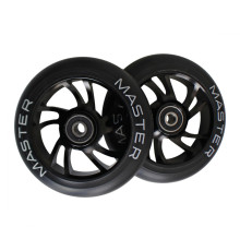 Колеса для самоката 110 мм Stunt MASTER  Black з підшипниками - 2 шт.