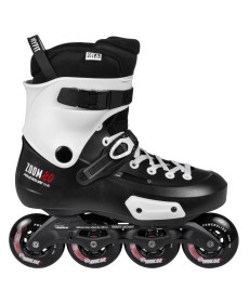 Ролики для дорослих Powerslide Zoom Pro Black 80 Trinity чорно-білі 45/46