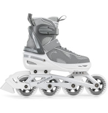 Роликові ковзани Blackwheels Flex Pro L - розмір 38-41, сірі