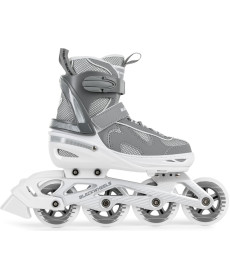 Роликові ковзани Blackwheels Flex Pro L - розмір 38-41, сірі