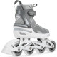 Роликові ковзани Blackwheels Flex Pro L - розмір 38-41, сірі
