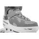Роликові ковзани Blackwheels Flex Pro L - розмір 38-41, сірі