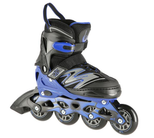 Роликові ковзани NILS EXTREME NA11010 розм. L (39-42) чорно-сині Роликові ковзани NILS EXTREME NA11010 розм. L (39-42) чорно-сині