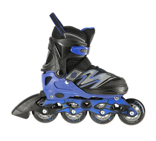 Роликові ковзани NILS EXTREME NA11010 розм. L (39-42) чорно-сині Роликові ковзани NILS EXTREME NA11010 розм. L (39-42) чорно-сині