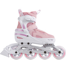 Роликові ковзани Blackwheels Flex Pro L - розмір 38-41, рожеві