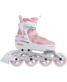 Роликові ковзани Blackwheels Flex Pro L - розмір 38-41, рожеві