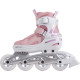 Роликові ковзани Blackwheels Flex Pro L - розмір 38-41, рожеві