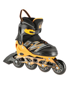 Роликові ковзани NILS EXTREME NA11010 розм. L (39-42) чорно-помаранчевий