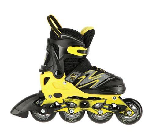 Роликові ковзани NILS EXTREME NA11010 розм. L (39-42) чорно-жовтий Роликові ковзани NILS EXTREME NA11010 розм. L (39-42) чорно-жовтий
