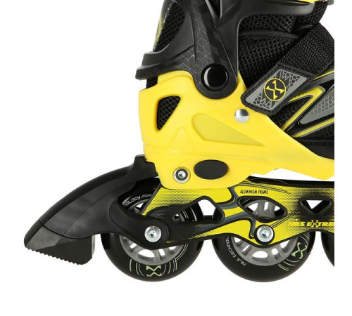 Роликові ковзани NILS EXTREME NA11010 розм. L (39-42) чорно-жовтий Роликові ковзани NILS EXTREME NA11010 розм. L (39-42) чорно-жовтий