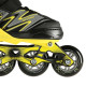 Роликові ковзани NILS EXTREME NA11010 розм. L (39-42) чорно-жовтий