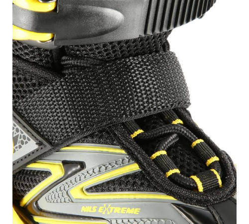 Роликові ковзани NILS EXTREME NA11010 розм. L (39-42) чорно-жовтий Роликові ковзани NILS EXTREME NA11010 розм. L (39-42) чорно-жовтий