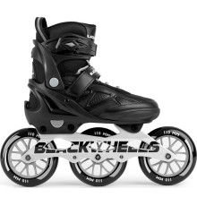Роликові ковзани Blackwheels Dynamic L - розмір 39-42, чорні
