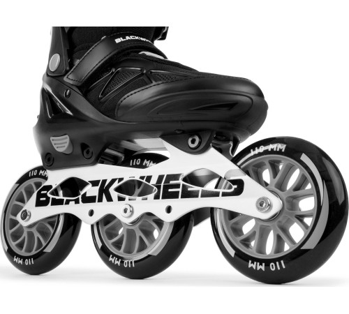 Роликові ковзани Blackwheels Dynamic M - розмір 35-38, чорні Роликові ковзани Blackwheels Dynamic M - розмір 35-38, чорні