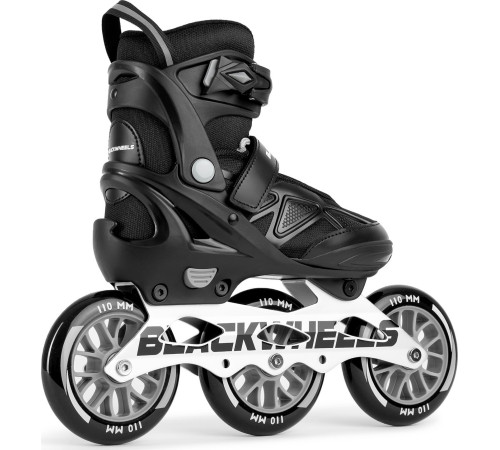 Роликові ковзани Blackwheels Dynamic M - розмір 35-38, чорні Роликові ковзани Blackwheels Dynamic M - розмір 35-38, чорні