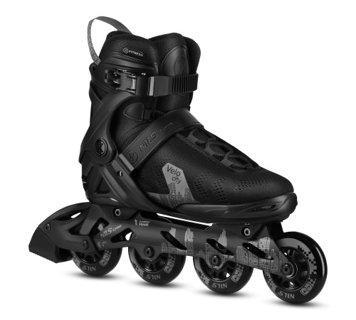 Роликові ковзани NILS EXTREME NA623 VELO CITY розмір 38, чорні