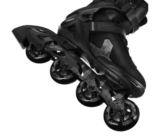 Роликові ковзани NILS EXTREME NA623 VELO CITY розмір 38, чорні