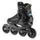 Роликові ковзани NILS EXTREME NA1128 розм. L(39-42) чорно-лаймовий