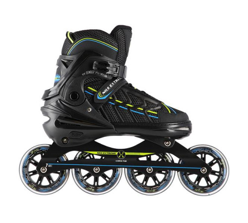 Роликові ковзани NILS EXTREME NA1128 розм. L(39-42) чорно-лаймовий Роликові ковзани NILS EXTREME NA1128 розм. L(39-42) чорно-лаймовий