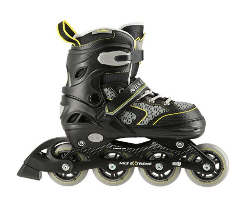 Роликові ковзани NILS EXTREME NA14198 розм. M (35-38) чорно-жовтий Роликові ковзани NILS EXTREME NA14198 розм. M (35-38) чорно-жовтий