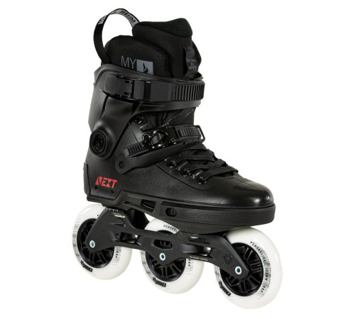 Роликові ковзани Powerslide Next Core Black 100 Trinity розмір 38-39 Роликові ковзани Powerslide Next Core Black 100 Trinity розмір 38-39
