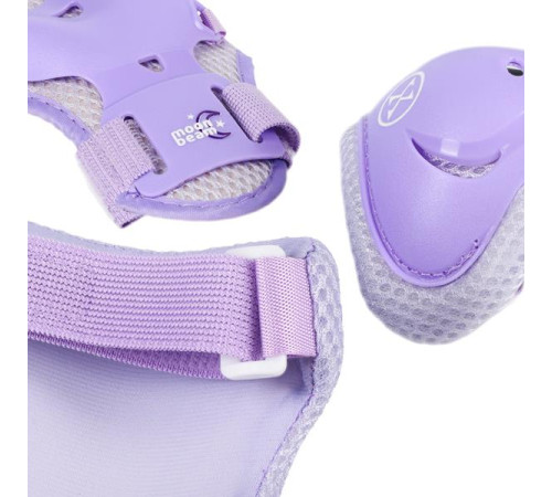 Роликові ковзани з комплектом захисту NILS EXTREME Moonbeam NA0189 розмір L 39-42, фіолетові